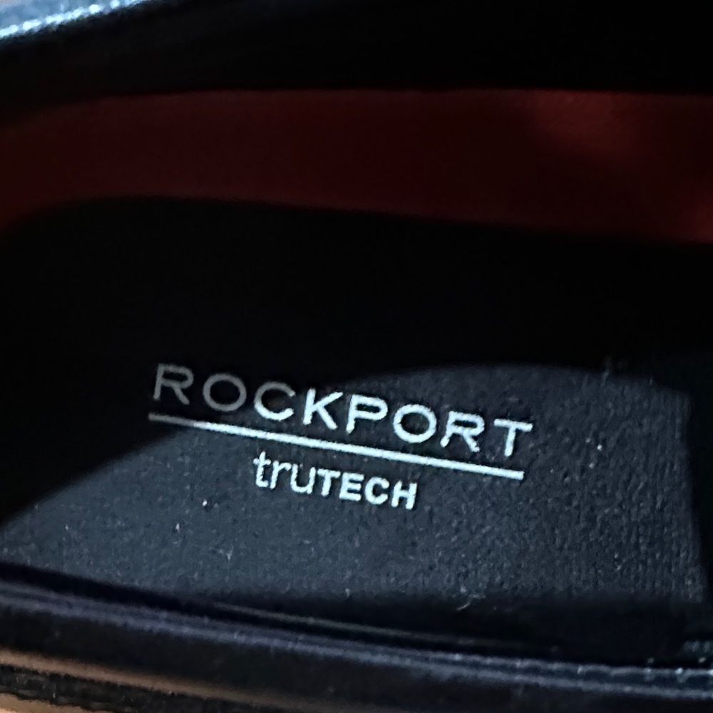 Rockport Black Men’s Leather Dress Shoe